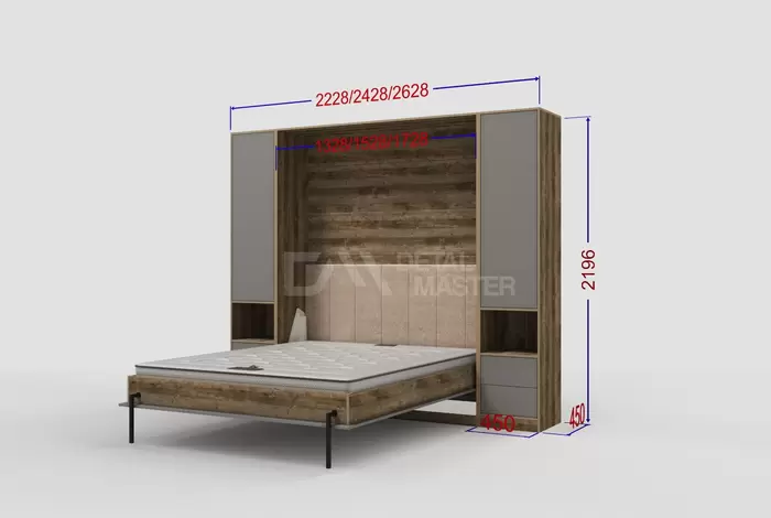 Шкаф-кровать трансформер "Extra Start"